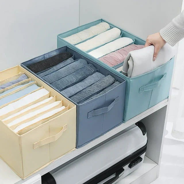 6 Grid Multi-Purpose Cloths Organizer Box