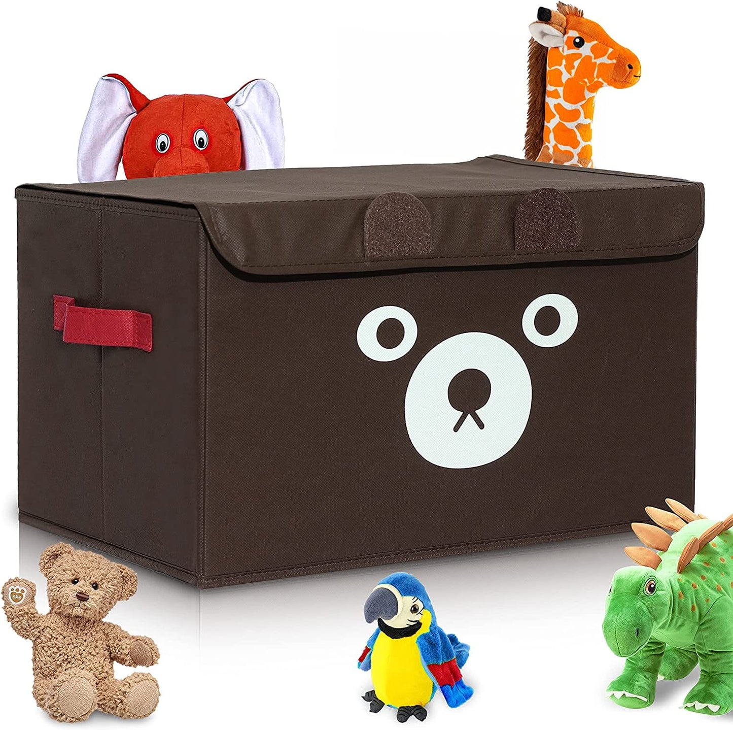 Cartoon Bear Foldable Storage Box Regular