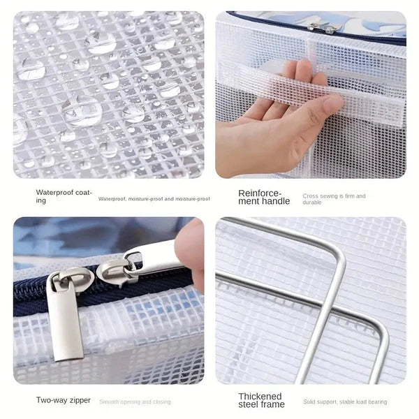 Foldable Transparent Storage Box